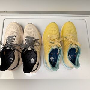 Rabbit Women's Sporty Sneakers black/white and Yellow